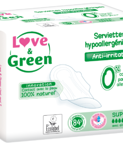 Love and Green - Assorbenti flusso super con ali