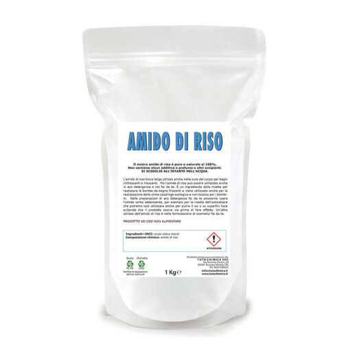 packaging amido di riso